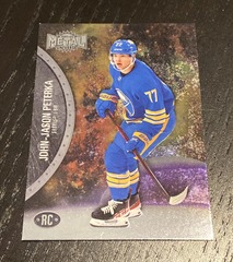 2021-22 Skybox Metal Universe Rookie John-Jason Peterka #186 Buffalo Sabres